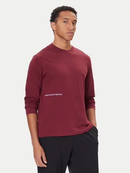 United Colors Of Benetton Zgornji del pižame Bordo rdeča