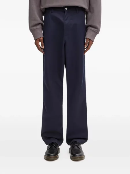 Pantaloni Carhartt Wip albastru