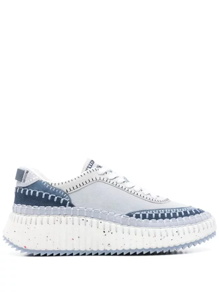 Sneakerși Chloé Nama albastru