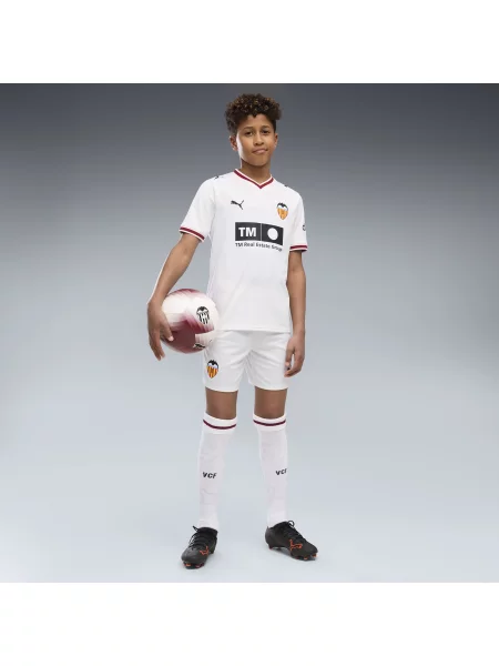 PUMA Młodzieżowe szorty Valencia CF Odzież biały