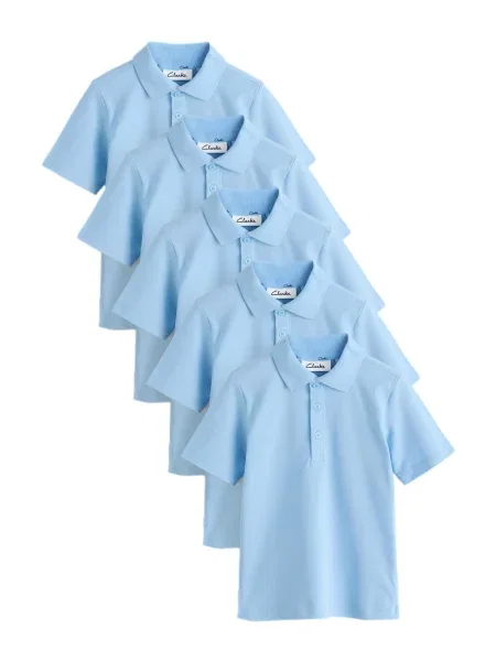 CLARKS Tricou deschis albastru