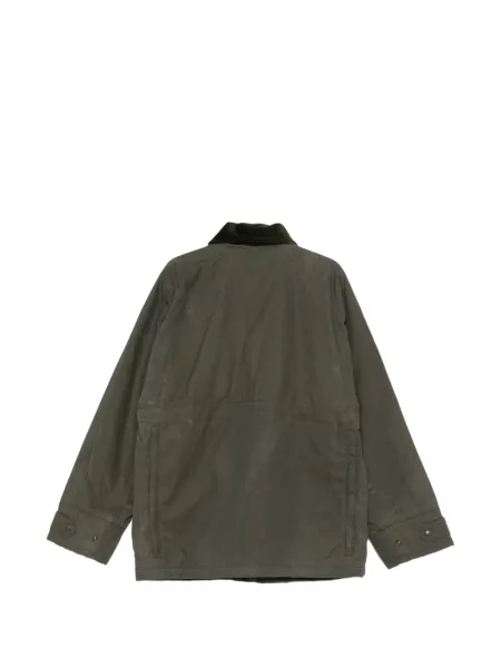 С яка изолиран яке Filson от рипсено кадифе зелено