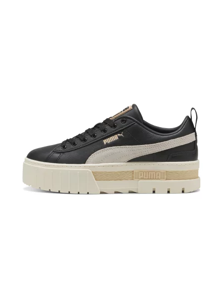 PUMA sneakersy Mayze Buty Czarny/Frosted Ivory czarne