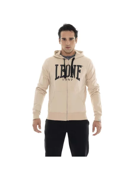 Hanorac din fleece Leone 1947 din fleece galben