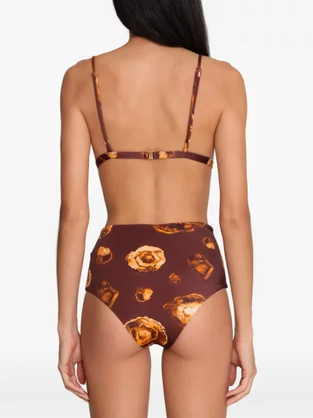 Bikini Brigitte cu imagine maro