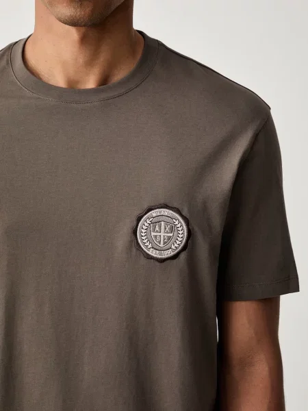 Armani Exchange férfi póló barna