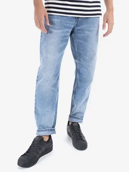 Carhartt WIP jeans bărbați albastru
