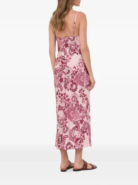 Rochie Guess cu model floral roz