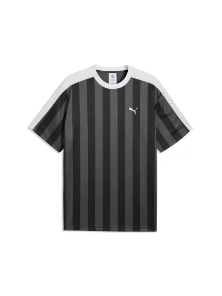 Luźna koszulka piłkarska Essentials T7 PUMA czarna