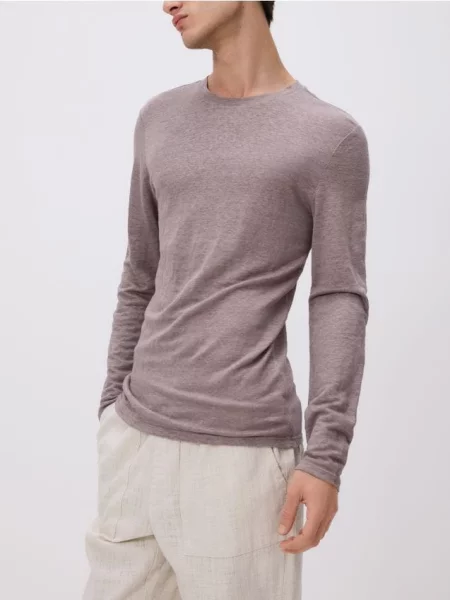 Льняной лонгслив Reserved