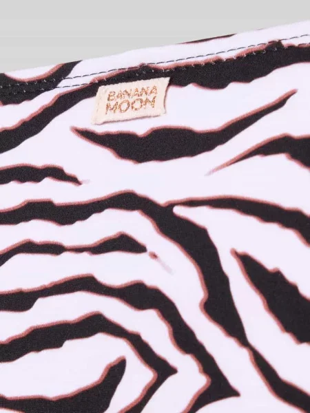 Figi bikini we wzorze na całej powierzchni model RENA WILDJUNGLE' Banana Moon czarne
