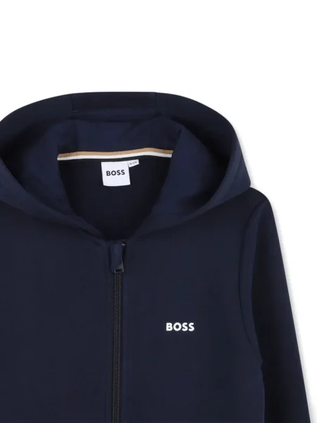 Bluza z kapturem dziecięca Bosswear niebieska