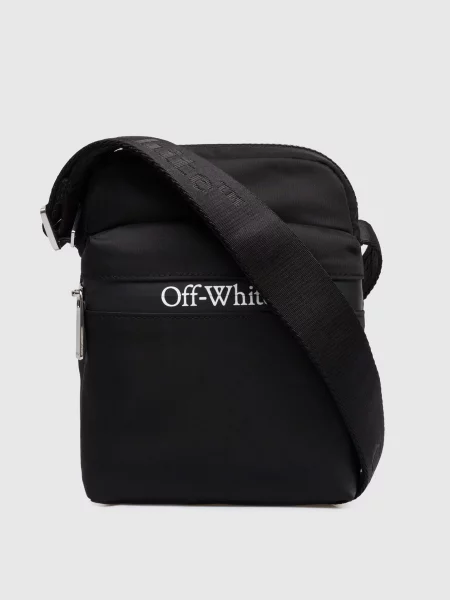Сумка крос-боді з принтом логотипа Off-white чорна