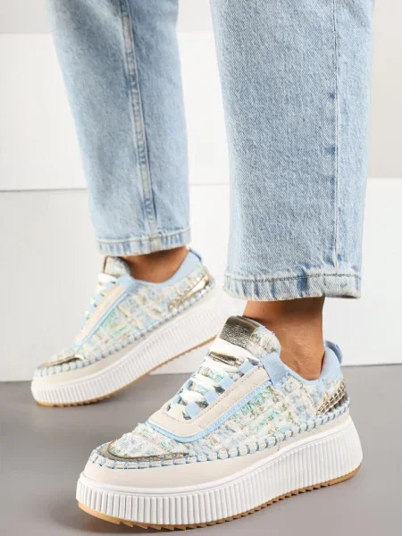 Sneakers Ulandrelia Verde deschis alb