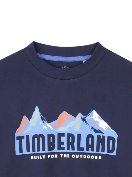 Koszulka dziecięca Timberland niebieska