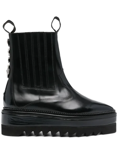 Botine Toga Pulla cu platformă negru