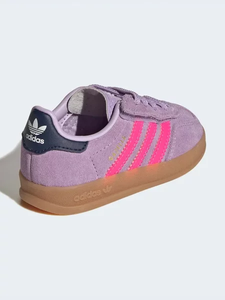 Adidas Originals Дитячі замшеві кросівки GAZELLE INDOOR