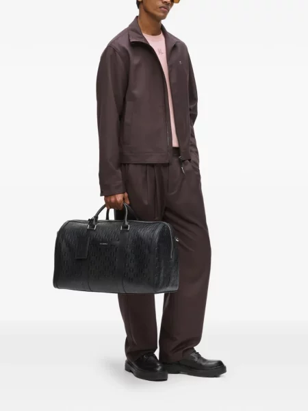 Geantă Karl Lagerfeld K/Monogram din piele negru