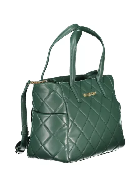Matlasat geantă shopper Mario Valentino verde