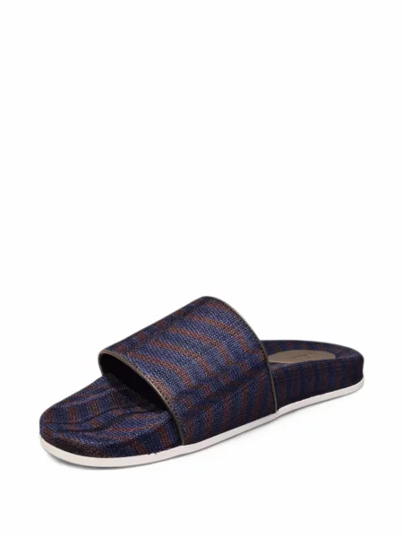 Pletené bačkory Missoni modré