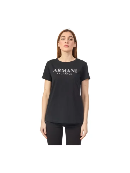 Armani Exchange t-shirt czarny