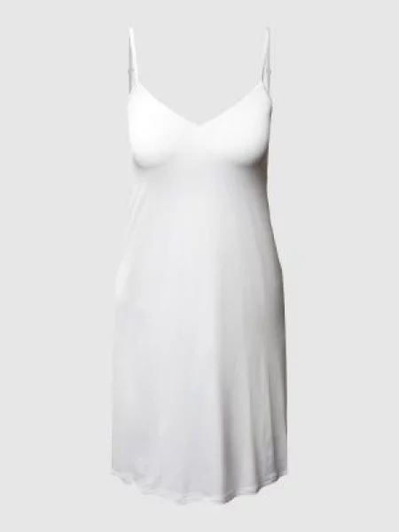 Halka z satyny model ‘Satin Deluxe’ Hanro biała