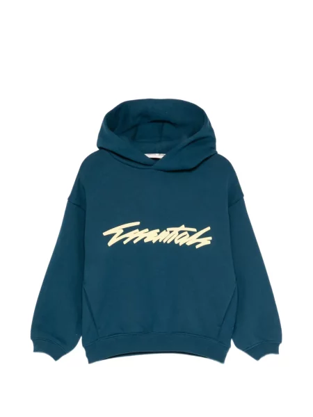 Bluza z kapturem dziecięca Fear Of God Essentials niebieska