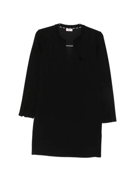 Rochie mini Liu Jo cu mărgele negru