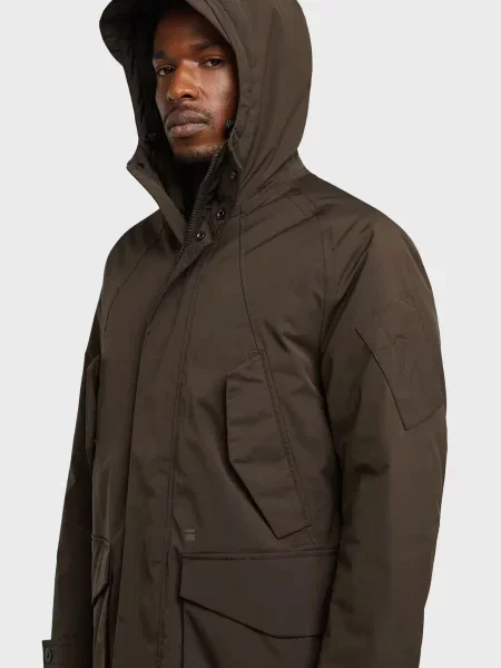 Парка G-star Raw коричнева