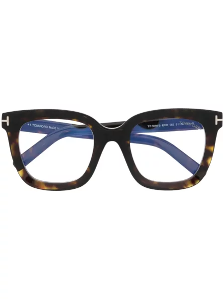 Ochelari de soare Tom Ford Eyewear cu autograf maro
