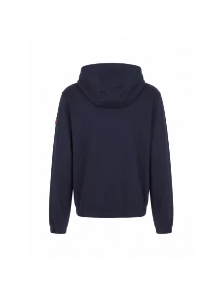 Bluza z kapturem Moncler z kapturem niebieska