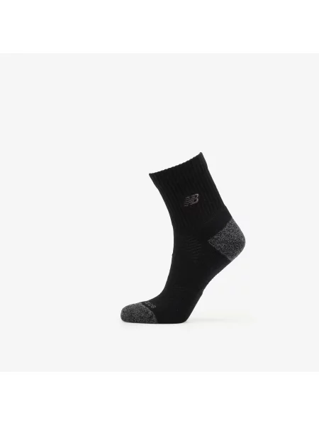 Ponožky New Balance Active Premium QTR 3 Pack Black Multi/ Sea Salt/ Athletic Grey Heather M černé
