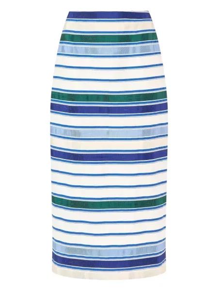 Fustă tip creion Rosie Assoulin clasică albastru