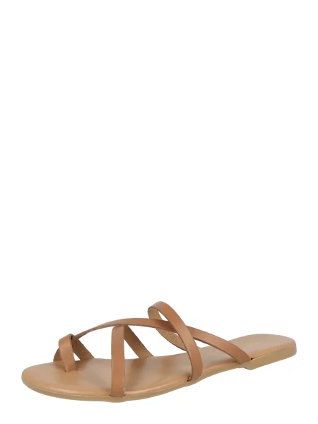 ABOUT YOU Flip-flops Eleni caramel maro