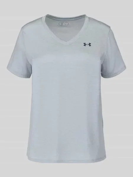 T-shirt sportowy o kroju regular fit z nadrukiem z logo model Tech SSV- Twist' Under Armour