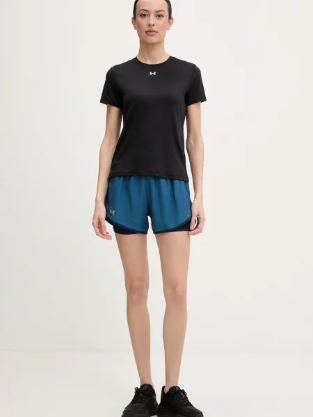 Dámske tréningové tričko Under Armour Vanish Ultimate Black/Mod Gray čierna