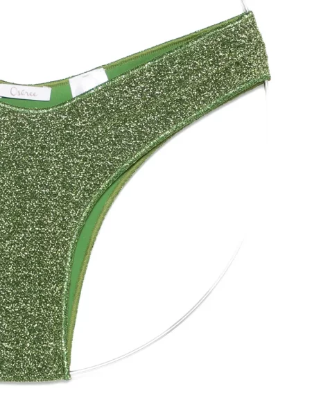 Bikini Oseree cu strasuri verde