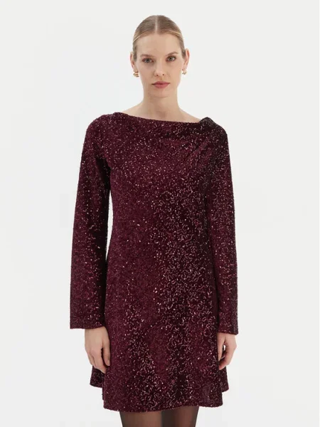 Rinascimento Rochie cocktail Vișiniu