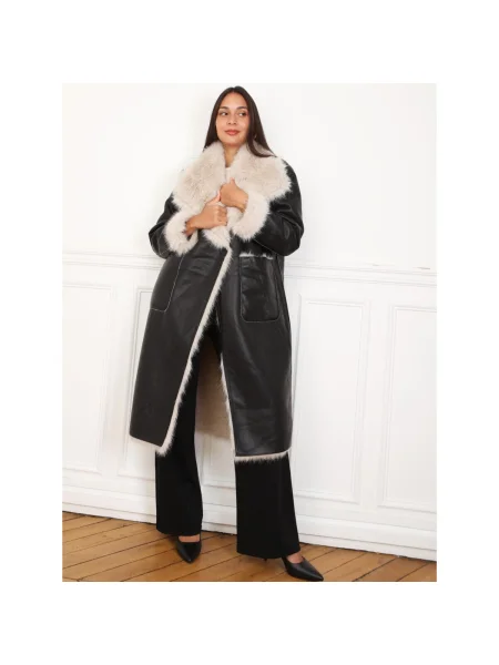 Palton La Modeuse negru