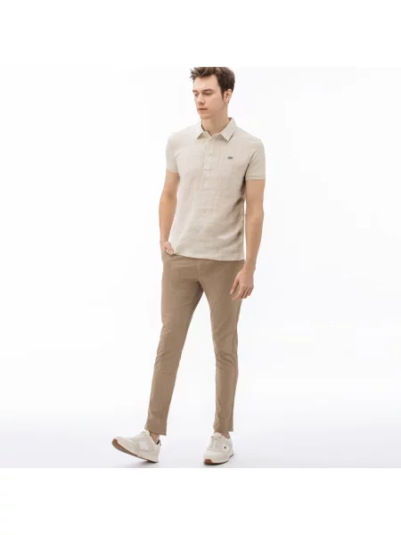 Брюки Lacoste бежевые