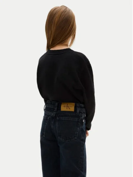 Gyerek szvetter Calvin Klein Jeans fekete