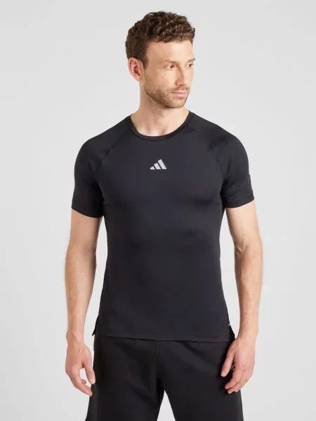 Sală de gimnastică tricou Adidas Performance alb