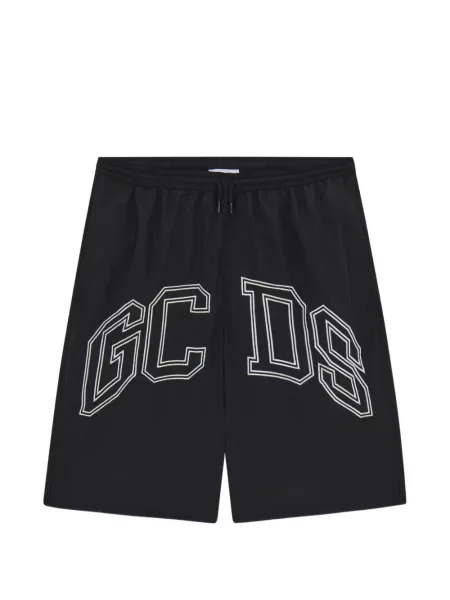 Slip de baie Gcds cu imagine cu cordon negru