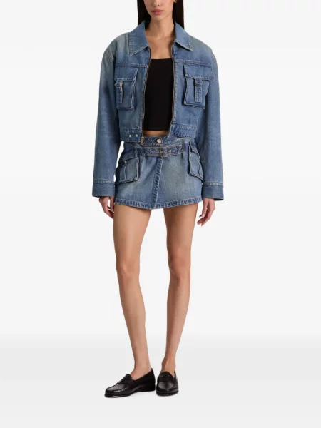Geacă de blugi Alice + Olivia albastru