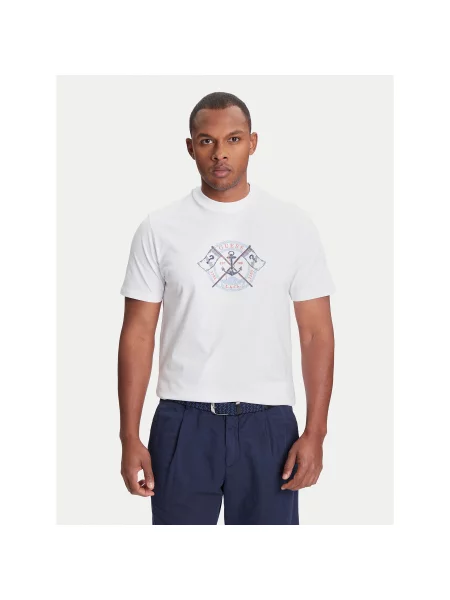 Guess T-shirt Regular Fit bijela