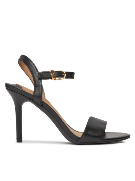Sandały LAUREN RALPH LAUREN czarne
