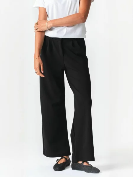 TEESHOPPEN Pantaloni Vera negru