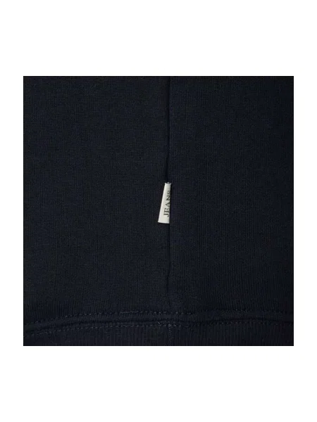 Geacă de blugi Guess Jeans cu glugă albastru