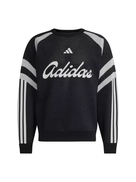 ADIDAS SPORTSWEAR Pulovere sport House Of Tiro negru / murdar alb