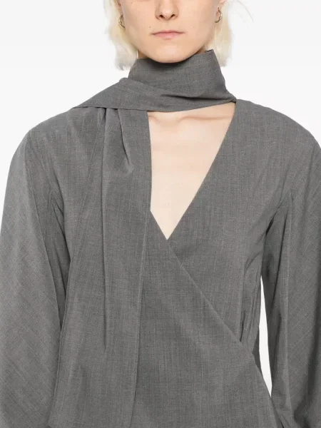 Bluză Jacquemus gri